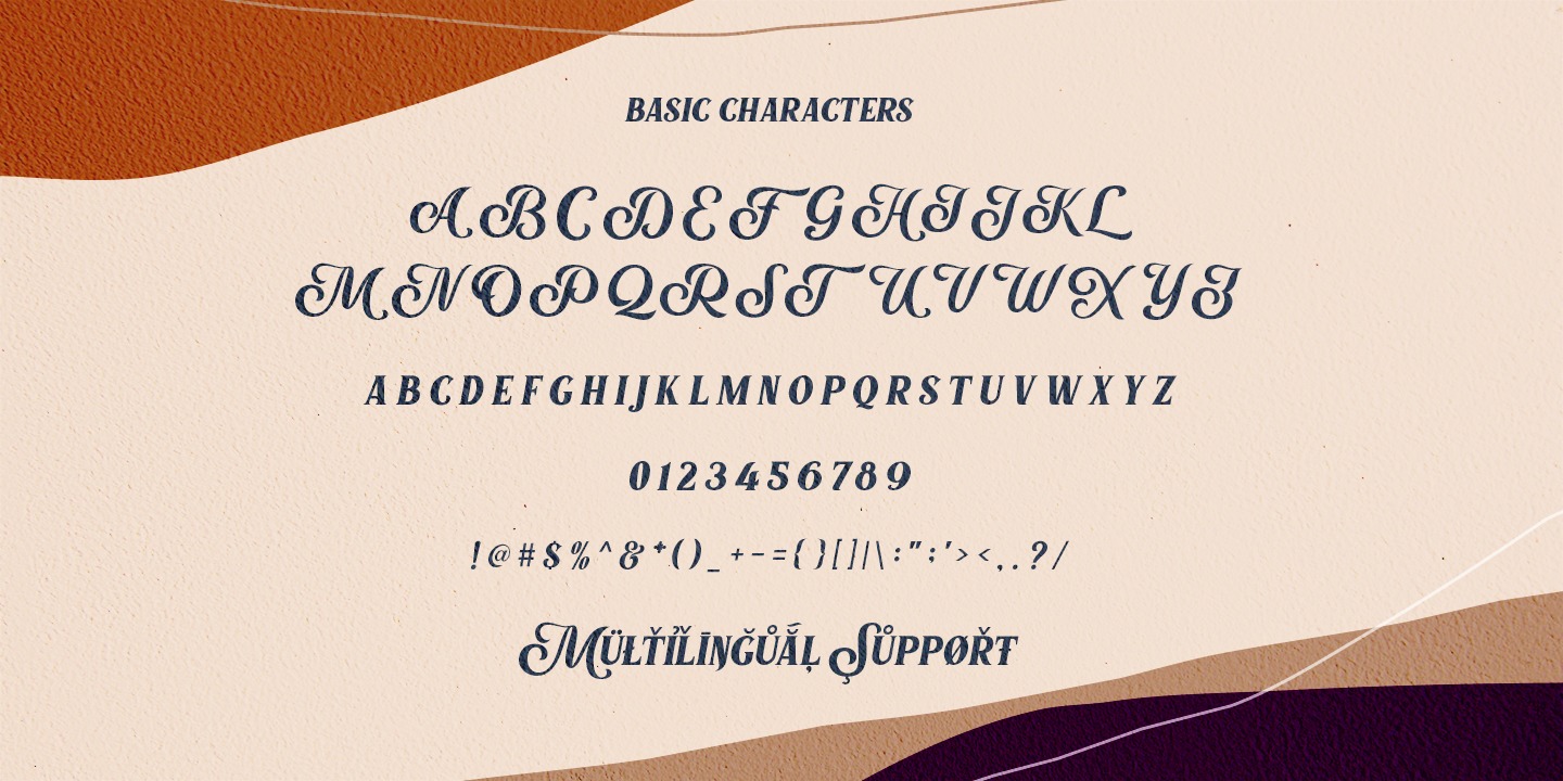 Example font Marons #3